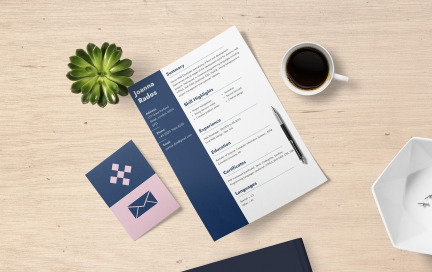 resume review desk
